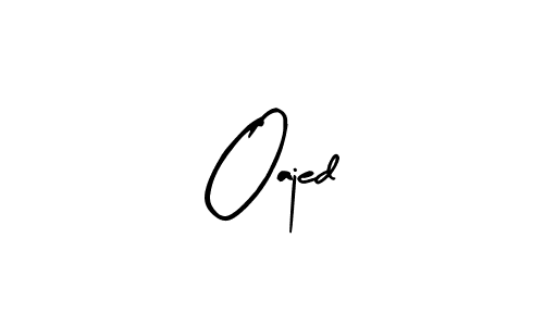 How to make Oajed signature? Arty Signature is a professional autograph style. Create handwritten signature for Oajed name. Oajed signature style 8 images and pictures png
