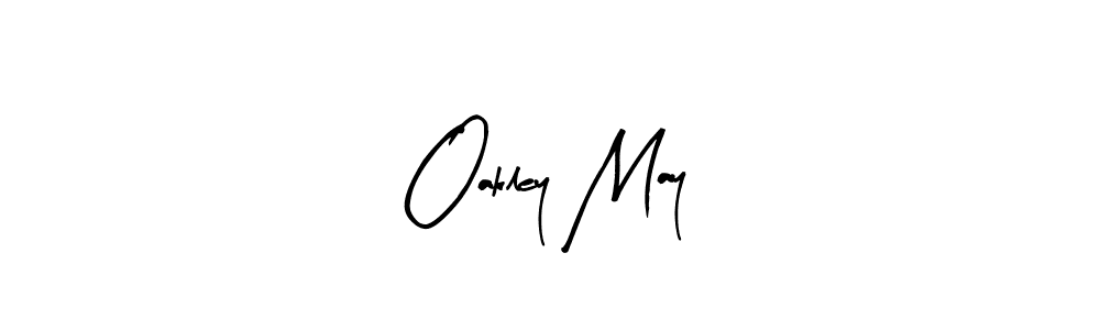 Similarly Arty Signature is the best handwritten signature design. Signature creator online .You can use it as an online autograph creator for name Oakley May. Oakley May signature style 8 images and pictures png