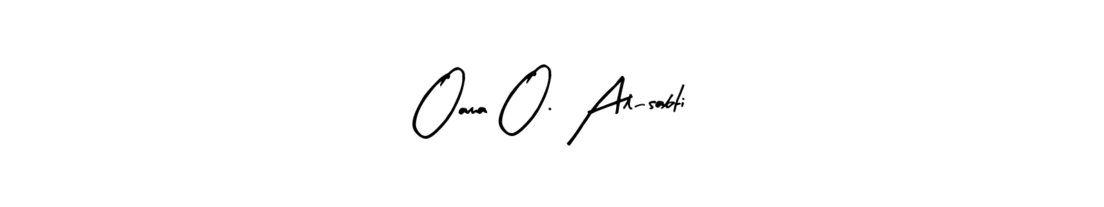 Oama O. Al-sabti stylish signature style. Best Handwritten Sign (Arty Signature) for my name. Handwritten Signature Collection Ideas for my name Oama O. Al-sabti. Oama O. Al-sabti signature style 8 images and pictures png
