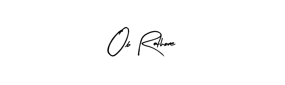 The best way (Arty Signature) to make a short signature is to pick only two or three words in your name. The name Ob Rathore include a total of six letters. For converting this name. Ob Rathore signature style 8 images and pictures png