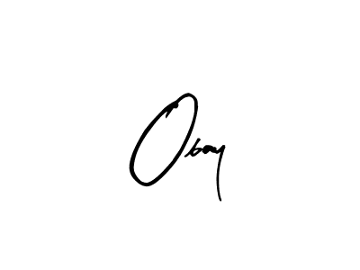 Arty Signature is a professional signature style that is perfect for those who want to add a touch of class to their signature. It is also a great choice for those who want to make their signature more unique. Get Obay name to fancy signature for free. Obay signature style 8 images and pictures png