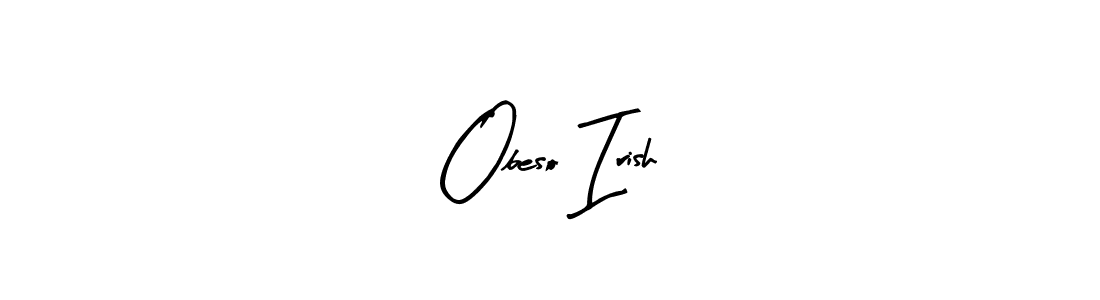 Check out images of Autograph of Obeso Irish name. Actor Obeso Irish Signature Style. Arty Signature is a professional sign style online. Obeso Irish signature style 8 images and pictures png