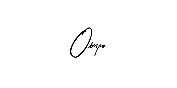 Arty Signature is a professional signature style that is perfect for those who want to add a touch of class to their signature. It is also a great choice for those who want to make their signature more unique. Get Obispo name to fancy signature for free. Obispo signature style 8 images and pictures png