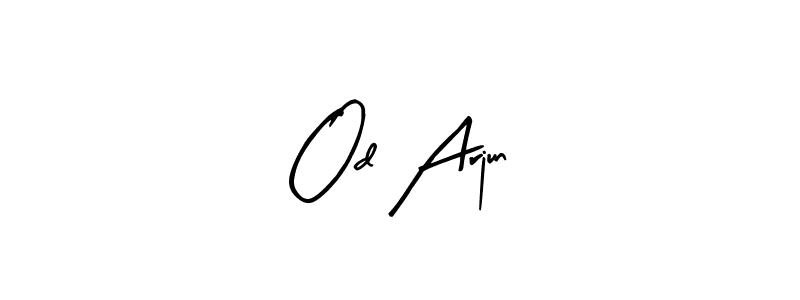 Also You can easily find your signature by using the search form. We will create Od Arjun name handwritten signature images for you free of cost using Arty Signature sign style. Od Arjun signature style 8 images and pictures png