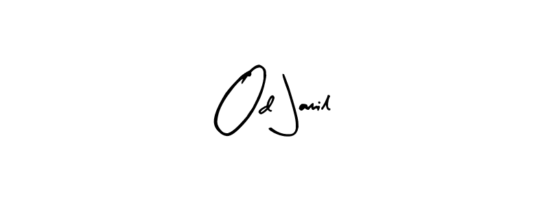 Also we have Od Jamil name is the best signature style. Create professional handwritten signature collection using Arty Signature autograph style. Od Jamil signature style 8 images and pictures png