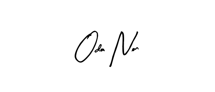 Here are the top 10 professional signature styles for the name Oda Non. These are the best autograph styles you can use for your name. Oda Non signature style 8 images and pictures png