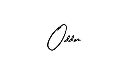 Design your own signature with our free online signature maker. With this signature software, you can create a handwritten (Arty Signature) signature for name Oddom. Oddom signature style 8 images and pictures png