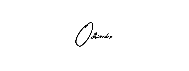 if you are searching for the best signature style for your name Odhiambo. so please give up your signature search. here we have designed multiple signature styles  using Arty Signature. Odhiambo signature style 8 images and pictures png