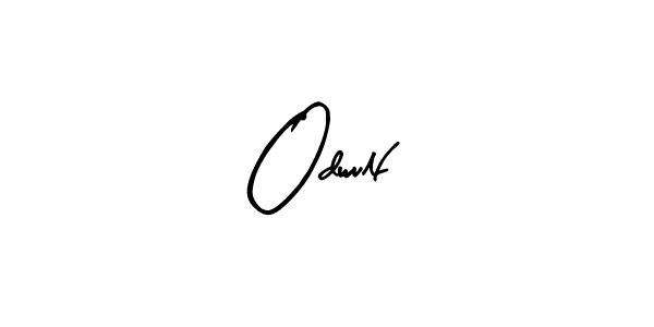 How to Draw Odwulf signature style? Arty Signature is a latest design signature styles for name Odwulf. Odwulf signature style 8 images and pictures png