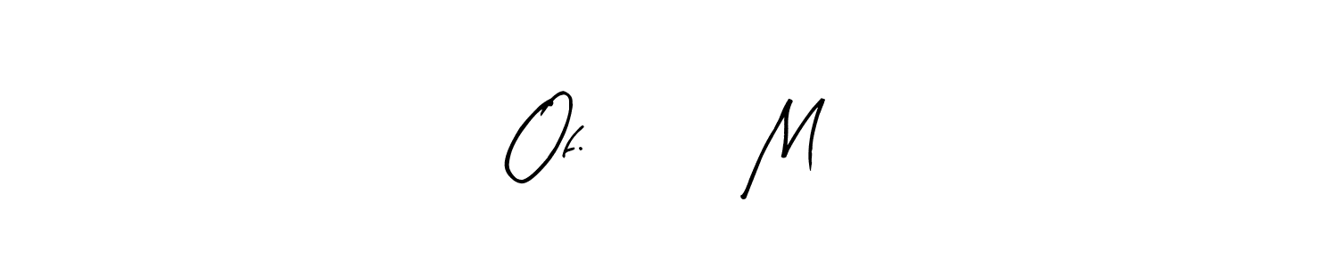 Similarly Arty Signature is the best handwritten signature design. Signature creator online .You can use it as an online autograph creator for name Of.           M. Of.           M signature style 8 images and pictures png