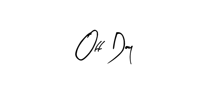 You should practise on your own different ways (Arty Signature) to write your name (Off Day) in signature. don't let someone else do it for you. Off Day signature style 8 images and pictures png