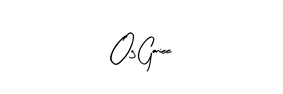Use a signature maker to create a handwritten signature online. With this signature software, you can design (Arty Signature) your own signature for name Og Ganiee. Og Ganiee signature style 8 images and pictures png