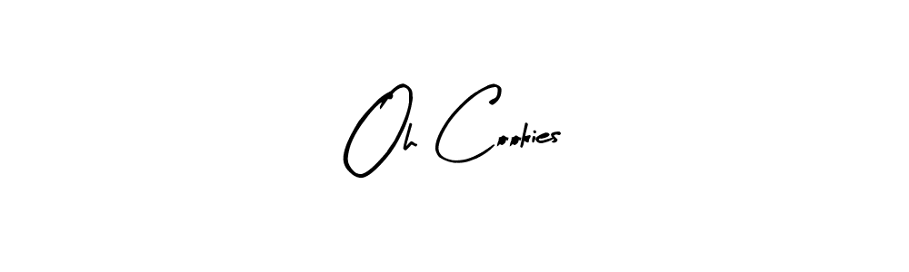 Make a beautiful signature design for name Oh Cookies. With this signature (Arty Signature) style, you can create a handwritten signature for free. Oh Cookies signature style 8 images and pictures png