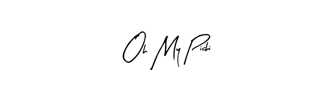 How to Draw Oh My Pichi signature style? Arty Signature is a latest design signature styles for name Oh My Pichi. Oh My Pichi signature style 8 images and pictures png