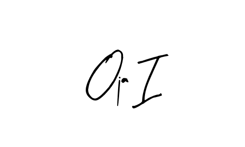 How to Draw Oja I signature style? Arty Signature is a latest design signature styles for name Oja I. Oja I signature style 8 images and pictures png