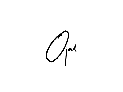 Use a signature maker to create a handwritten signature online. With this signature software, you can design (Arty Signature) your own signature for name Ojal. Ojal signature style 8 images and pictures png