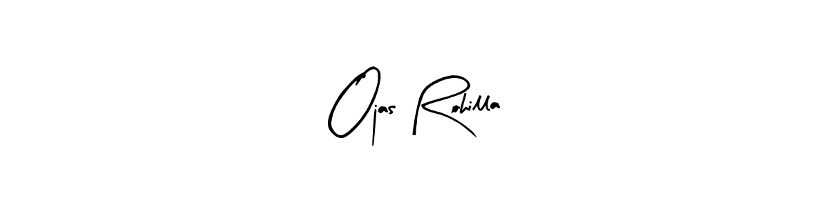 Design your own signature with our free online signature maker. With this signature software, you can create a handwritten (Arty Signature) signature for name Ojas Rohilla. Ojas Rohilla signature style 8 images and pictures png