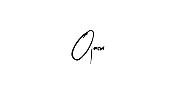 if you are searching for the best signature style for your name Ojasri. so please give up your signature search. here we have designed multiple signature styles  using Arty Signature. Ojasri signature style 8 images and pictures png