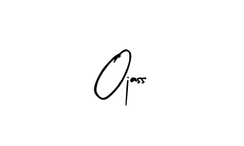 Use a signature maker to create a handwritten signature online. With this signature software, you can design (Arty Signature) your own signature for name Ojass. Ojass signature style 8 images and pictures png