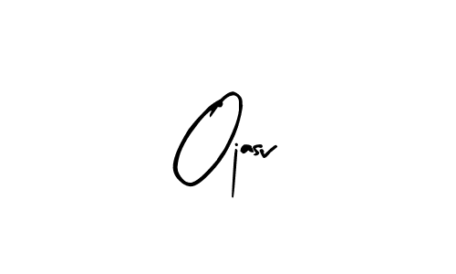 Design your own signature with our free online signature maker. With this signature software, you can create a handwritten (Arty Signature) signature for name Ojasv. Ojasv signature style 8 images and pictures png