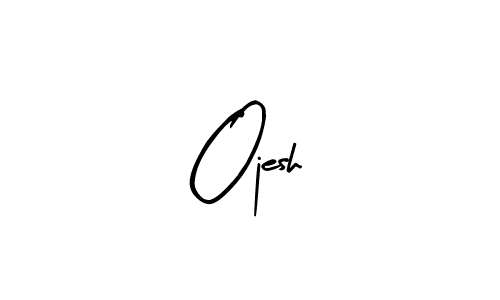 Similarly Arty Signature is the best handwritten signature design. Signature creator online .You can use it as an online autograph creator for name Ojesh. Ojesh signature style 8 images and pictures png