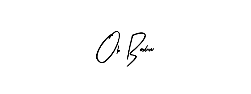 You can use this online signature creator to create a handwritten signature for the name Ok Babuu. This is the best online autograph maker. Ok Babuu signature style 8 images and pictures png