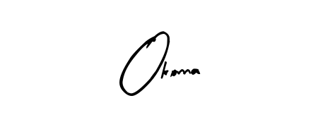 Discover the perfect balance of readability and style for Okonna with Arty Signature font. Create your dream signature today. Okonna signature style 8 images and pictures png