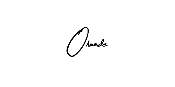 You should practise on your own different ways (Arty Signature) to write your name (Olaade) in signature. don't let someone else do it for you. Olaade signature style 8 images and pictures png