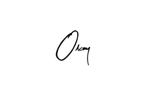 Design your own signature with our free online signature maker. With this signature software, you can create a handwritten (Arty Signature) signature for name Olcay. Olcay signature style 8 images and pictures png