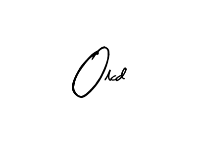 Design your own signature with our free online signature maker. With this signature software, you can create a handwritten (Arty Signature) signature for name Olcd. Olcd signature style 8 images and pictures png