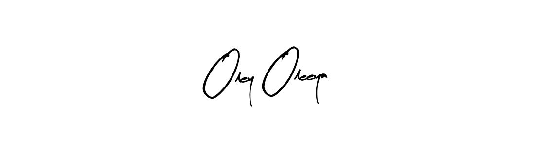 Similarly Arty Signature is the best handwritten signature design. Signature creator online .You can use it as an online autograph creator for name Oley Oleeya. Oley Oleeya signature style 8 images and pictures png