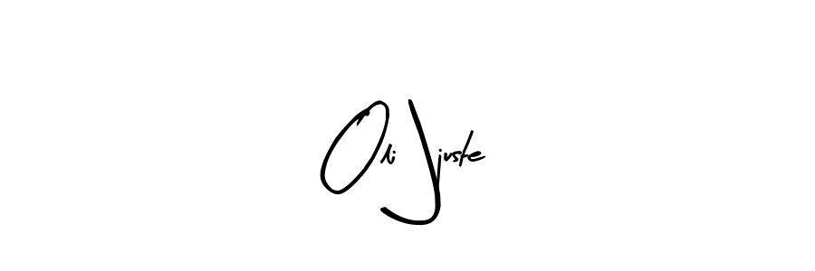 Once you've used our free online signature maker to create your best signature Arty Signature style, it's time to enjoy all of the benefits that Oli@juste name signing documents. Oli@juste signature style 8 images and pictures png