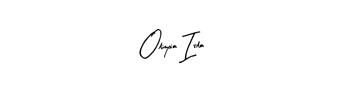 Make a beautiful signature design for name Olimpia Isla. Use this online signature maker to create a handwritten signature for free. Olimpia Isla signature style 8 images and pictures png