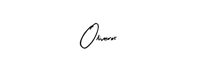 Make a beautiful signature design for name Oliveros. Use this online signature maker to create a handwritten signature for free. Oliveros signature style 8 images and pictures png