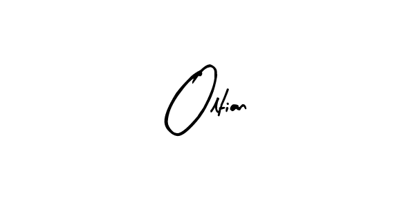 The best way (Arty Signature) to make a short signature is to pick only two or three words in your name. The name Oltian include a total of six letters. For converting this name. Oltian signature style 8 images and pictures png