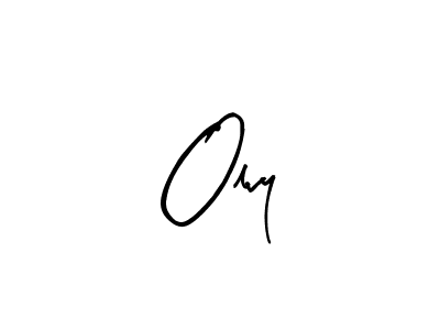 Similarly Arty Signature is the best handwritten signature design. Signature creator online .You can use it as an online autograph creator for name Olvy. Olvy signature style 8 images and pictures png