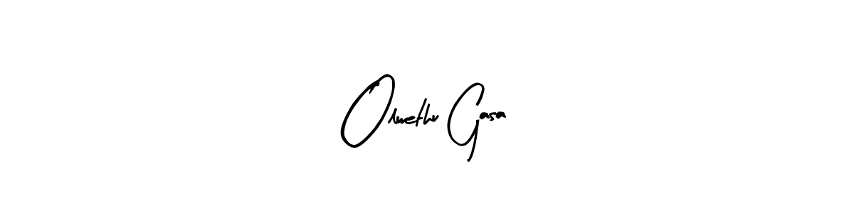 Also we have Olwethu Gasa name is the best signature style. Create professional handwritten signature collection using Arty Signature autograph style. Olwethu Gasa signature style 8 images and pictures png