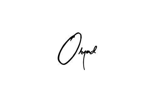 Make a beautiful signature design for name Olyad. Use this online signature maker to create a handwritten signature for free. Olyad signature style 8 images and pictures png