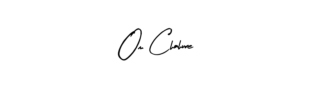 You can use this online signature creator to create a handwritten signature for the name Om Chahure. This is the best online autograph maker. Om Chahure signature style 8 images and pictures png