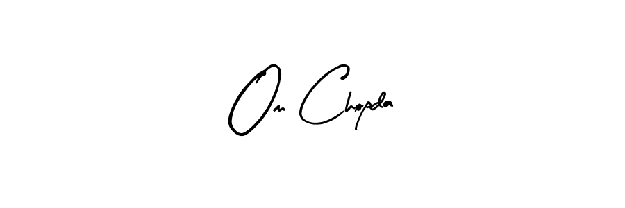 if you are searching for the best signature style for your name Om Chopda. so please give up your signature search. here we have designed multiple signature styles  using Arty Signature. Om Chopda signature style 8 images and pictures png