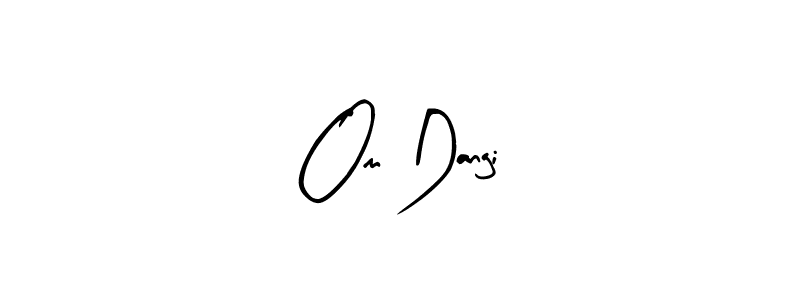 Here are the top 10 professional signature styles for the name Om Dangi. These are the best autograph styles you can use for your name. Om Dangi signature style 8 images and pictures png