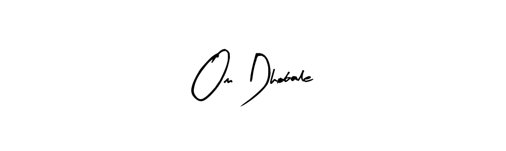 It looks lik you need a new signature style for name Om Dhobale. Design unique handwritten (Arty Signature) signature with our free signature maker in just a few clicks. Om Dhobale signature style 8 images and pictures png