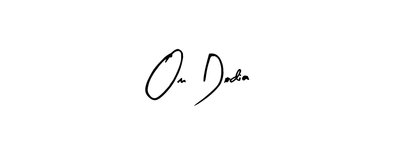 Best and Professional Signature Style for Om Dodia. Arty Signature Best Signature Style Collection. Om Dodia signature style 8 images and pictures png