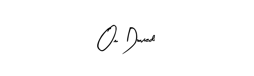 if you are searching for the best signature style for your name Om Dwviedi. so please give up your signature search. here we have designed multiple signature styles  using Arty Signature. Om Dwviedi signature style 8 images and pictures png