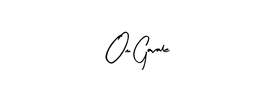 Arty Signature is a professional signature style that is perfect for those who want to add a touch of class to their signature. It is also a great choice for those who want to make their signature more unique. Get Om Gavale name to fancy signature for free. Om Gavale signature style 8 images and pictures png