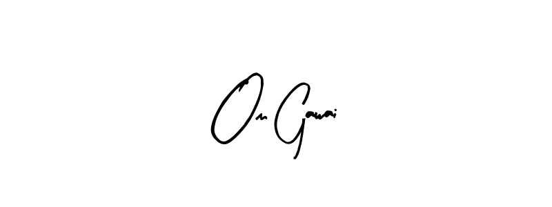 How to Draw Om Gawai signature style? Arty Signature is a latest design signature styles for name Om Gawai. Om Gawai signature style 8 images and pictures png