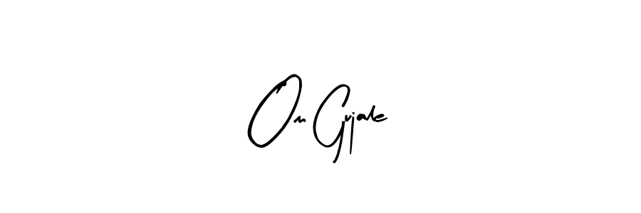 You should practise on your own different ways (Arty Signature) to write your name (Om Gujale) in signature. don't let someone else do it for you. Om Gujale signature style 8 images and pictures png