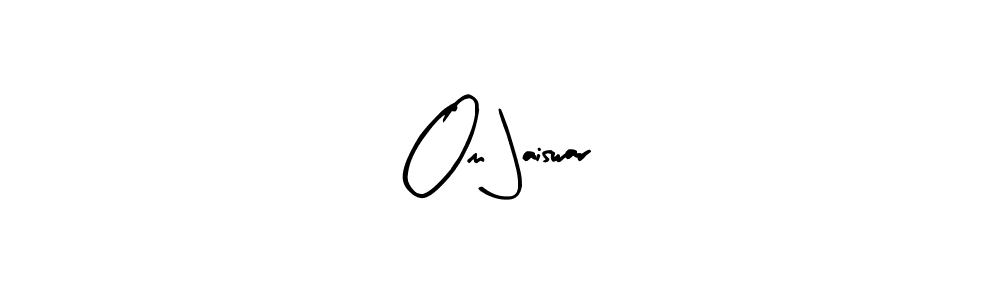 Design your own signature with our free online signature maker. With this signature software, you can create a handwritten (Arty Signature) signature for name Om Jaiswar. Om Jaiswar signature style 8 images and pictures png