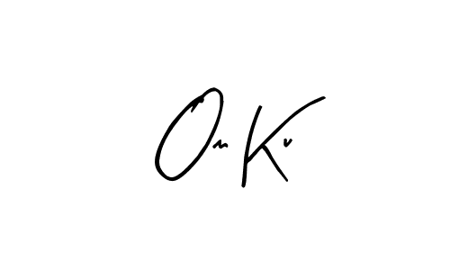 Create a beautiful signature design for name Om Ku. With this signature (Arty Signature) fonts, you can make a handwritten signature for free. Om Ku signature style 8 images and pictures png
