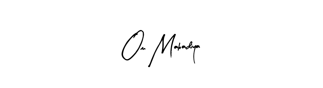 Once you've used our free online signature maker to create your best signature Arty Signature style, it's time to enjoy all of the benefits that Om Makadiya name signing documents. Om Makadiya signature style 8 images and pictures png